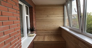 Отделка, остекление, утепление балконов в Торжке от 210 руб. м/2.